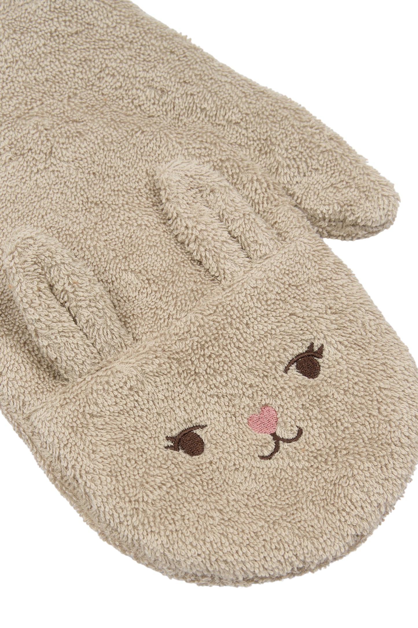 Washand set Beer & Konijn - Oxford Tan