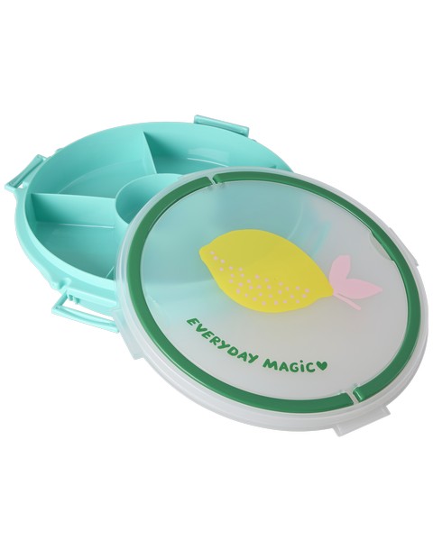 Dienblad met Handvat – Mint Lemon Print