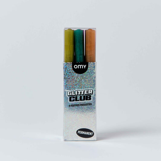 OMY Glitterstiften – set van 9