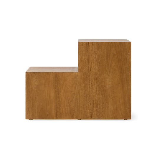 Pop cube side table, natural
