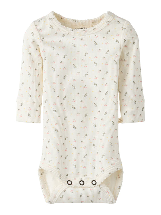 NBFGAGO lange mouw slim fit body wit