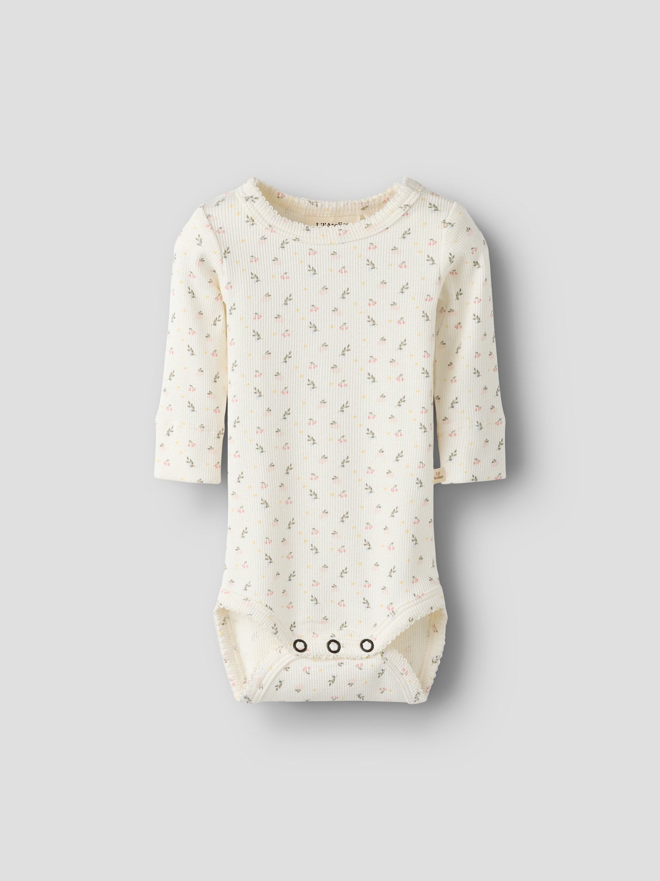 NBFGAGO lange mouw slim fit body wit