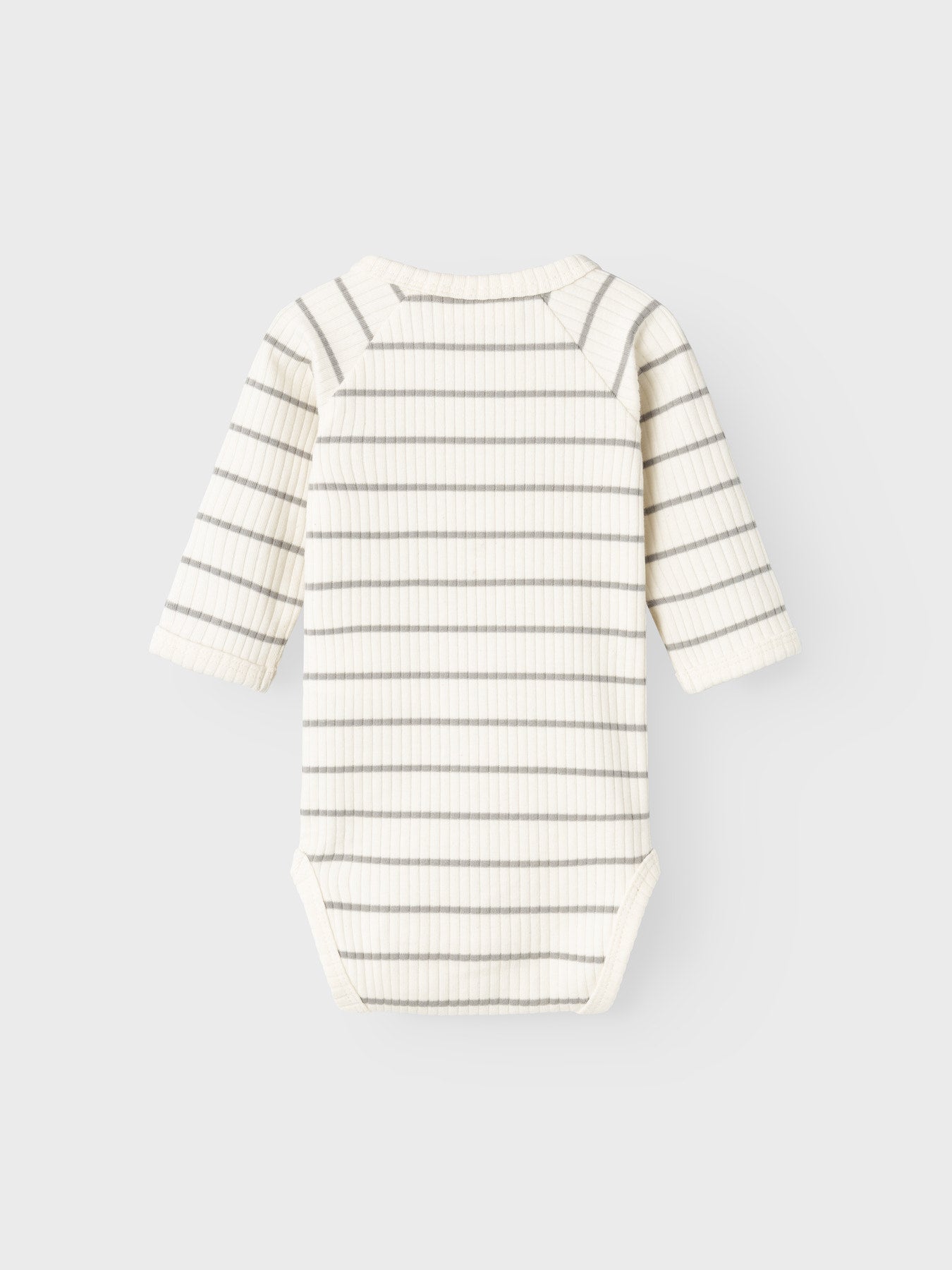 NBMKAIL lange mouw slim fit body wit