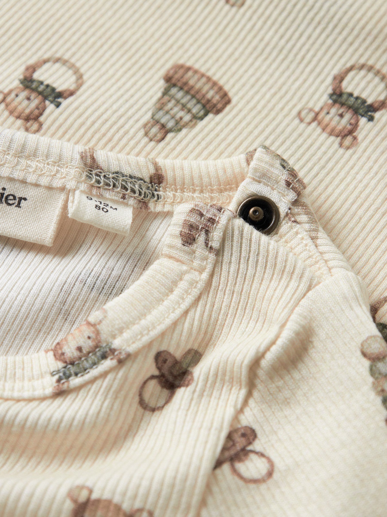 NBNGAVO lange mouw slim fit body wit