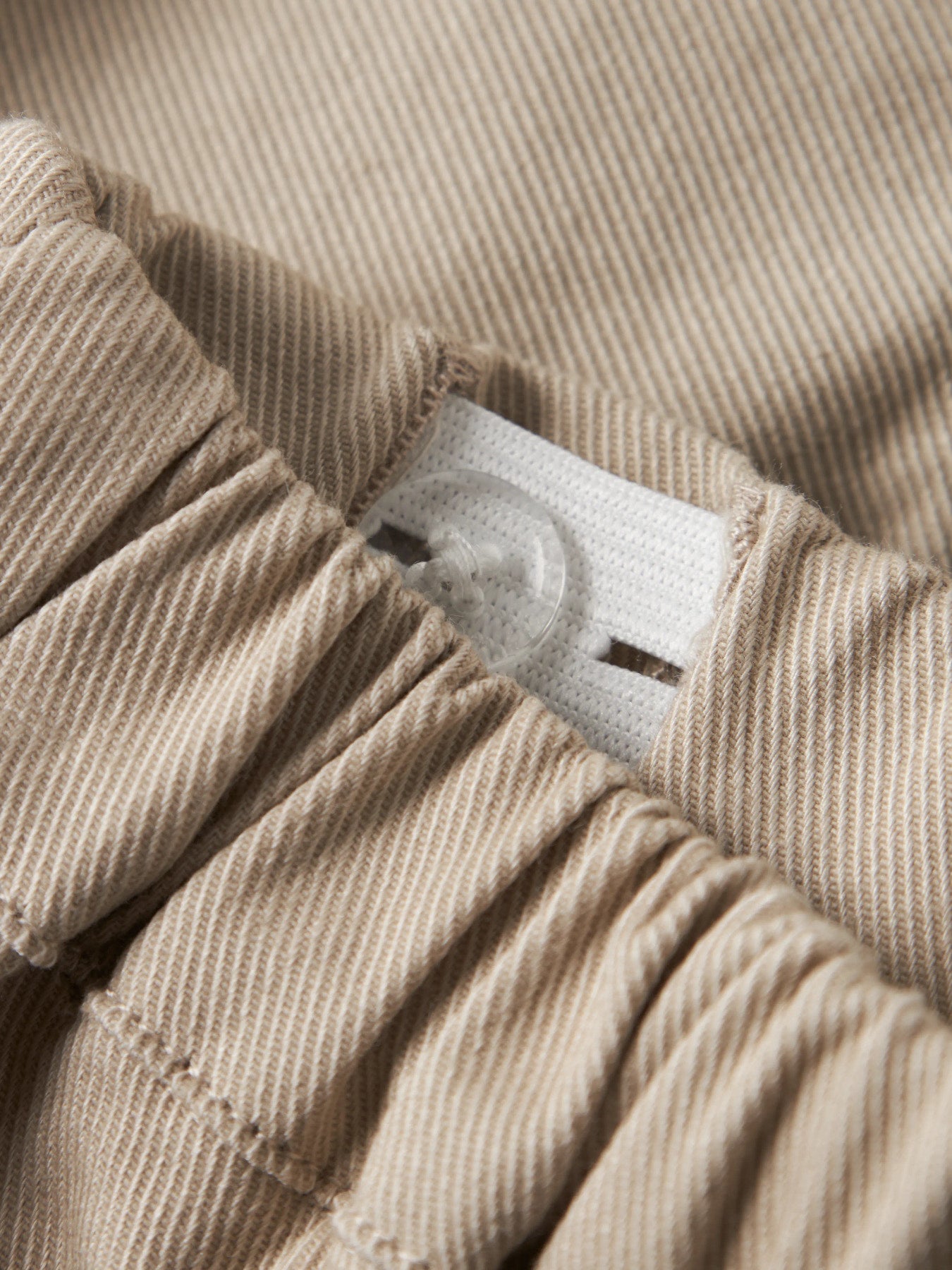 NBMDOREEN loose fit broek grijs