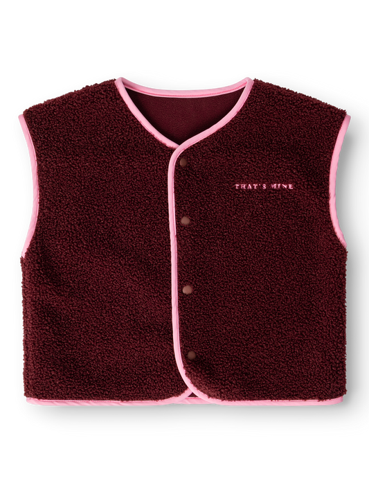 Jordan vest (Burgundy)
