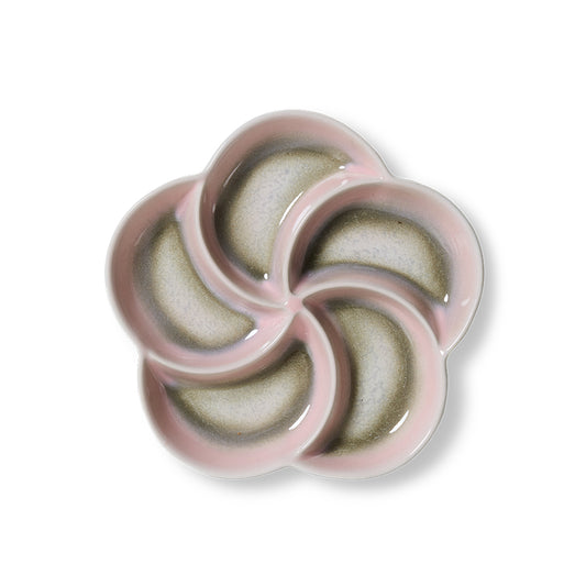 70s ceramics: snack tray, muse