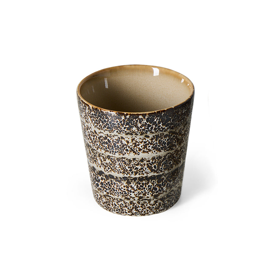 70s ceramics: coffee mug