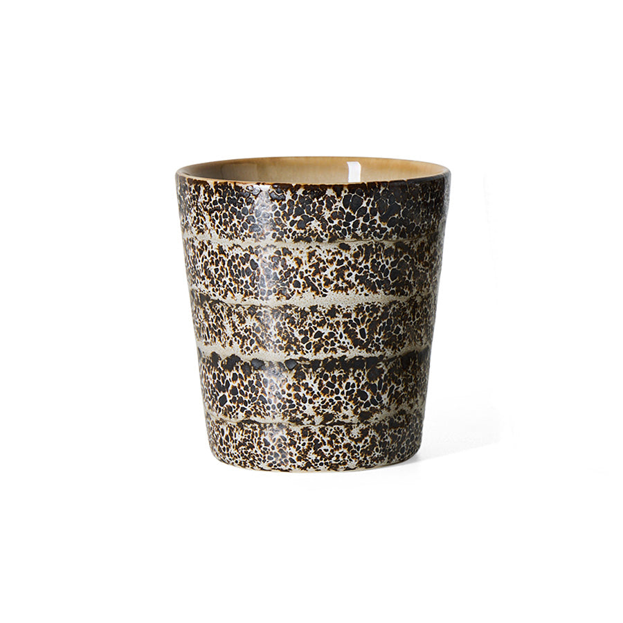 70s ceramics: coffee mug