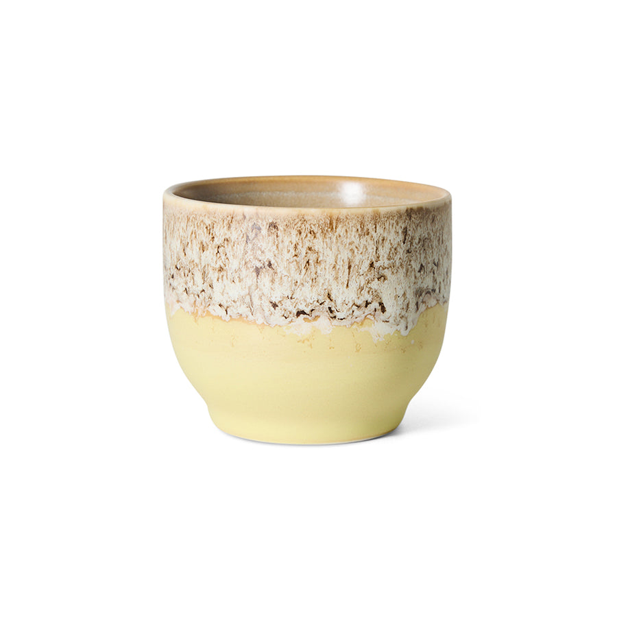 70s ceramics: café cup