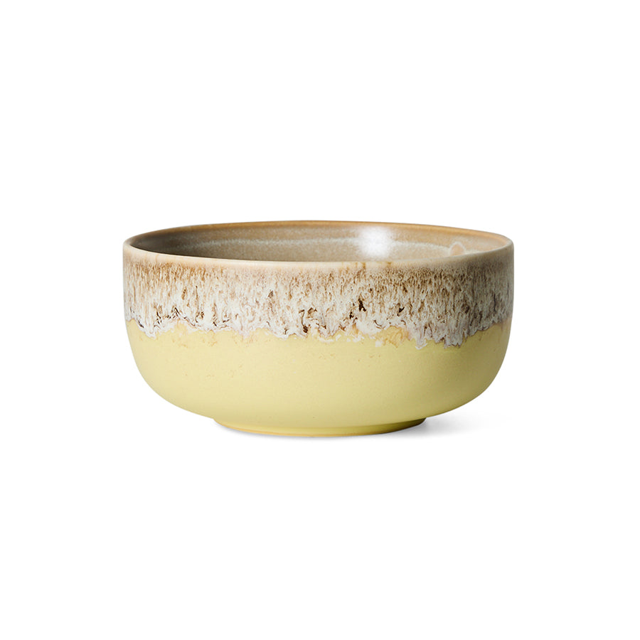 70s ceramics: dessert bowl