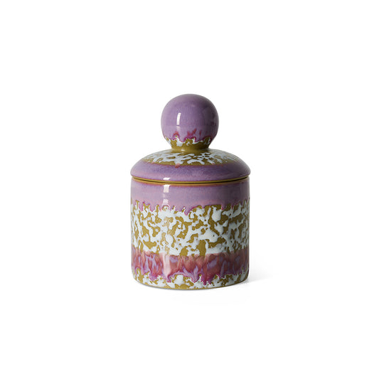 70s ceramics: small storage jar