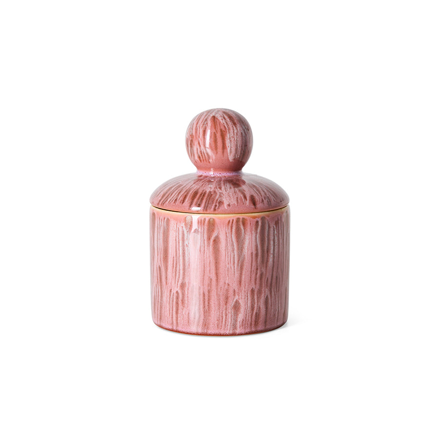70s ceramics: small storage jar