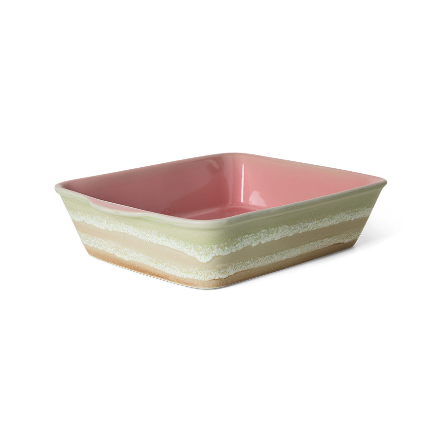 70s ceramics: oven dish large