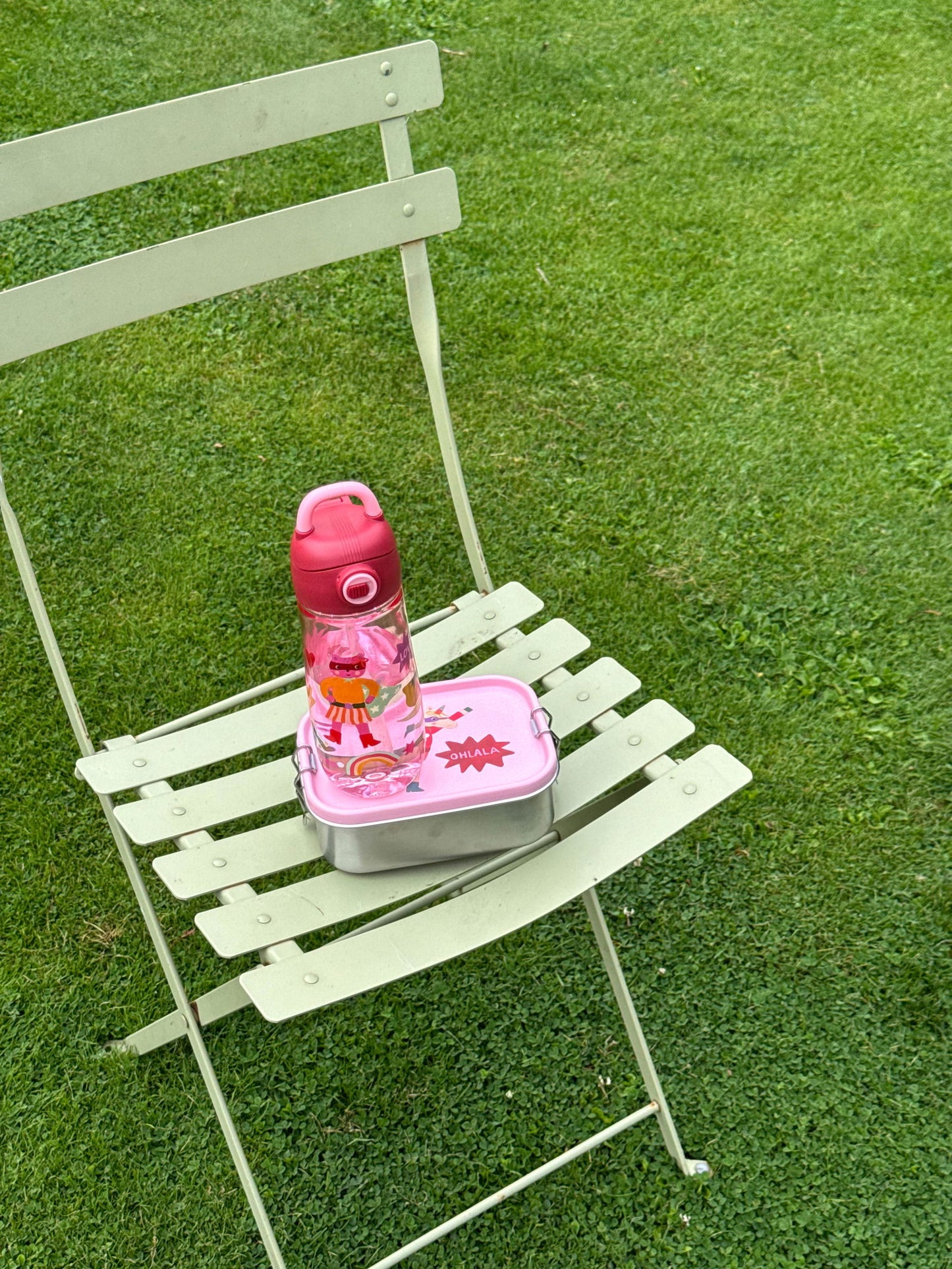 Plastic Kids Drinking Bottle with Hero Print