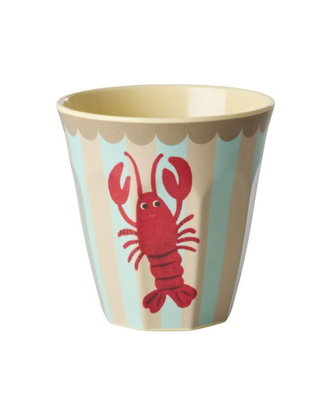Melamine Beker – Lobster Print – 250 ml