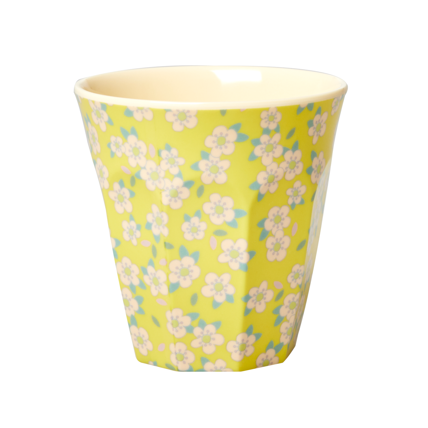 Melamine Beker met bloemenprint in 3 kleuren