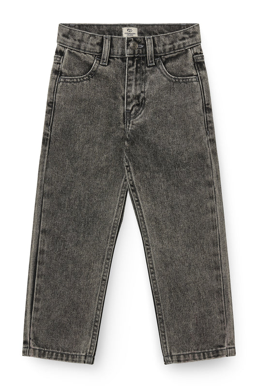 Organic Junior Jeans Regular Fit - Grijs en Blauw