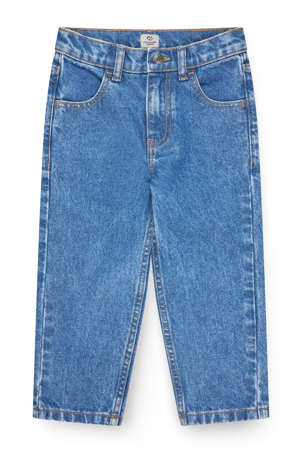 Organic Junior Jeans Regular Fit - Grijs en Blauw