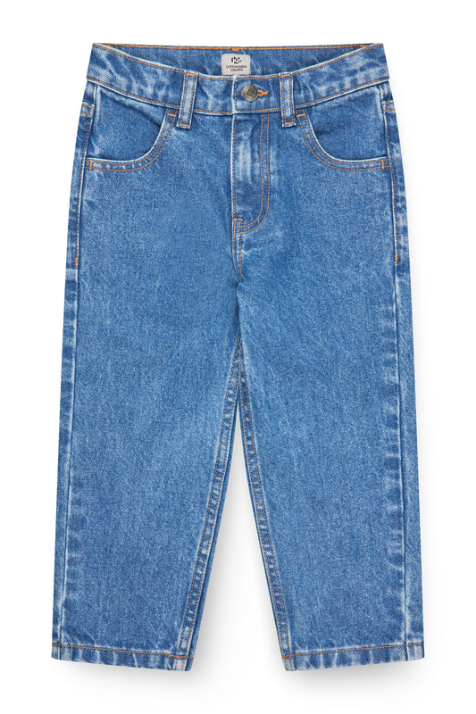 Organic Junior Jeans Regular Fit - Grijs en Blauw