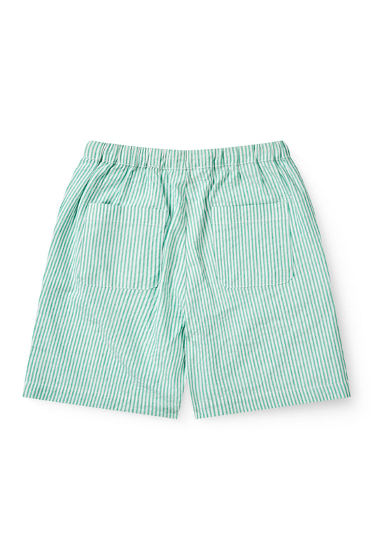 Seersucker Shorts met Koord