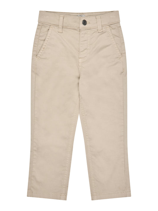 Zijdezachte Twill Chino’s Slim – met Stretch