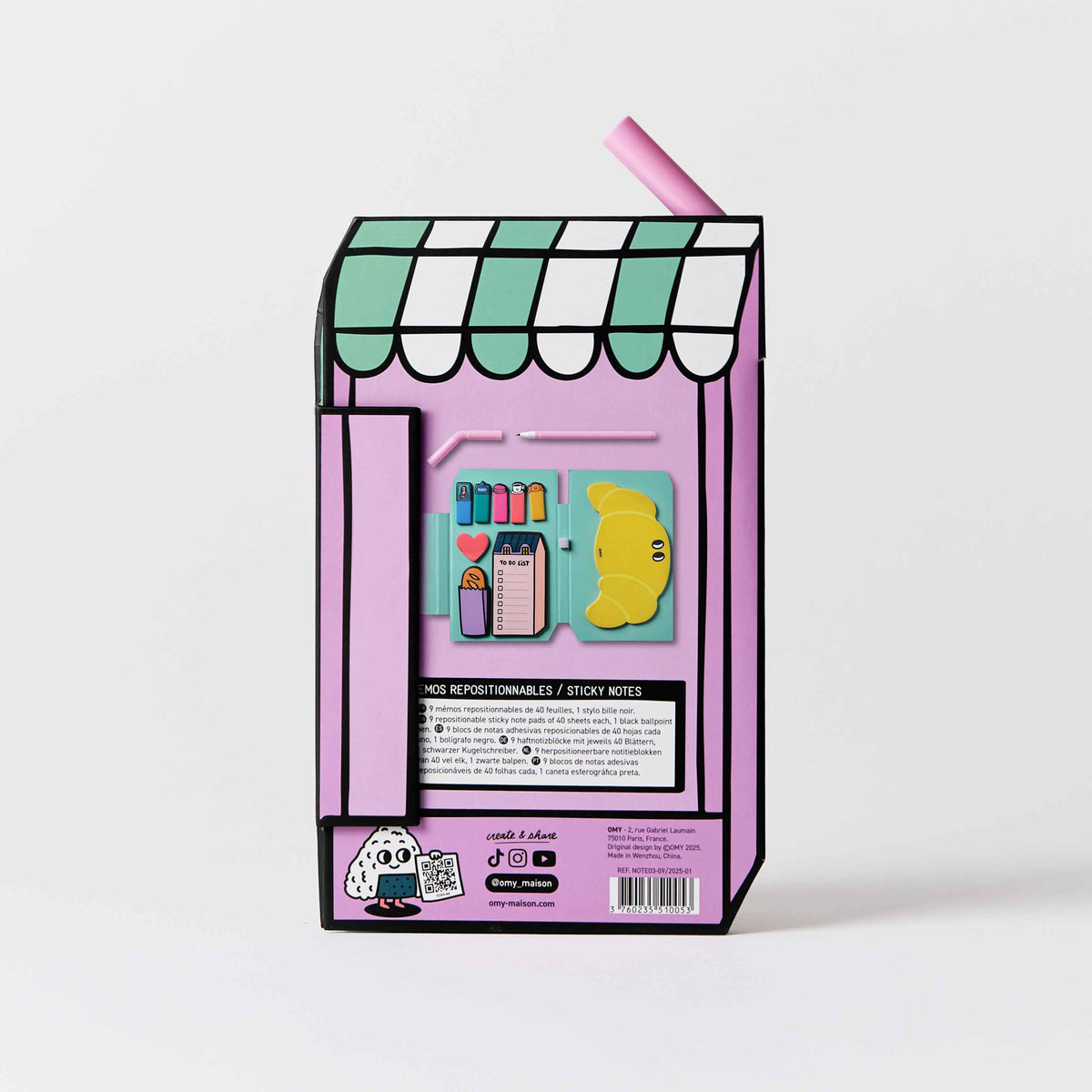 OMY Sticky notes – Paris