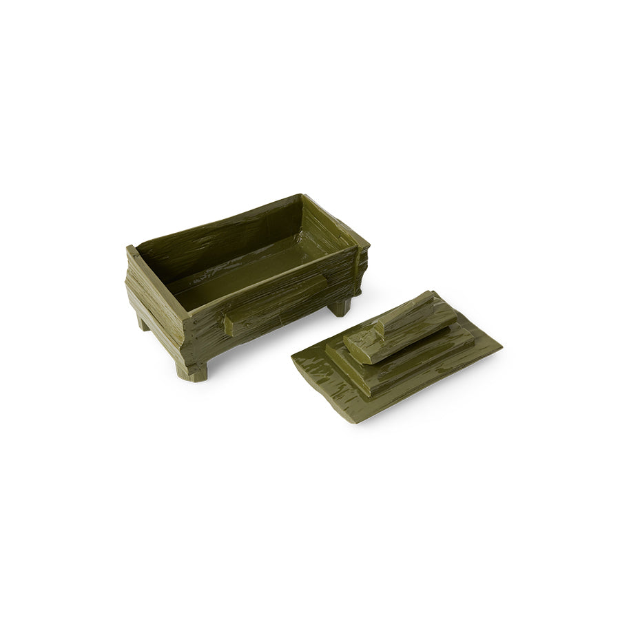 Teun Zwets for HKLIVING: trinket box, moss