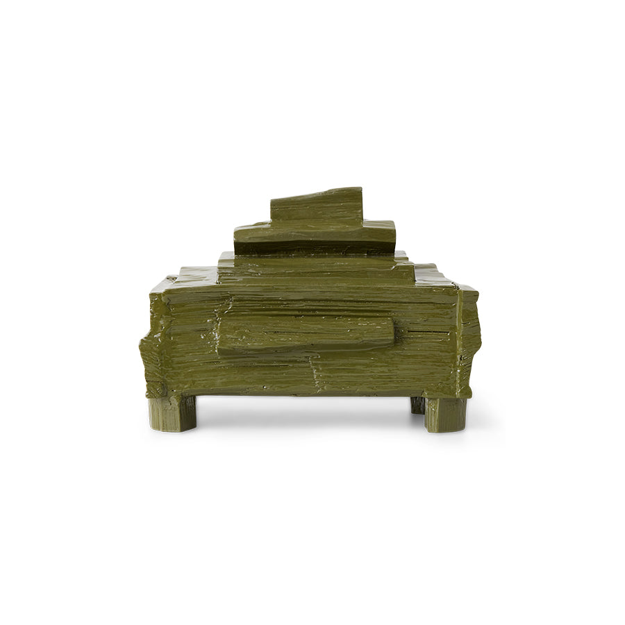 Teun Zwets for HKLIVING: trinket box, moss