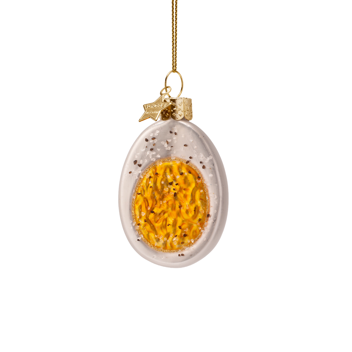 Vondels Kerstbal Gekookt Eitje – Glas – 7 cm