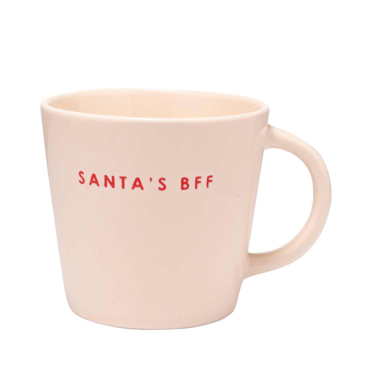 Vondels Cappuccinomok Santa's BFF – Ecru – 250 ml