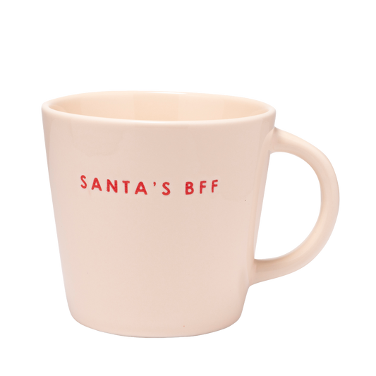 Vondels Cappuccinomok Santa's BFF – Ecru – 250 ml