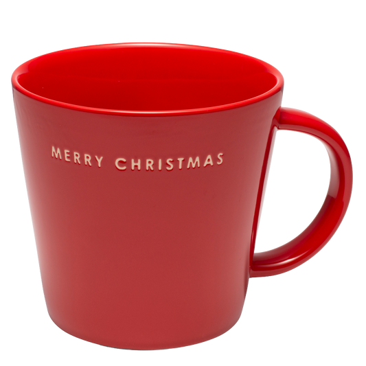 Vondels XL Mok Merry Christmas – Rood – 500 ml