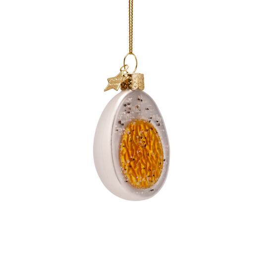 Vondels Kerstbal Gekookt Eitje – Glas – 7 cm